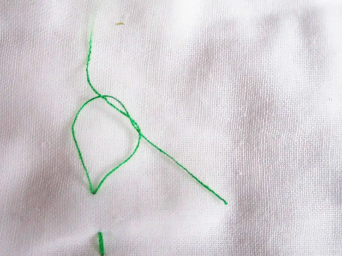 How to tie off a stitch