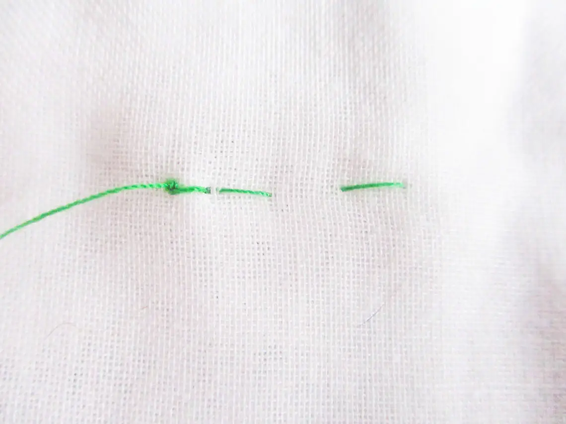 How to Tie off a Stitch