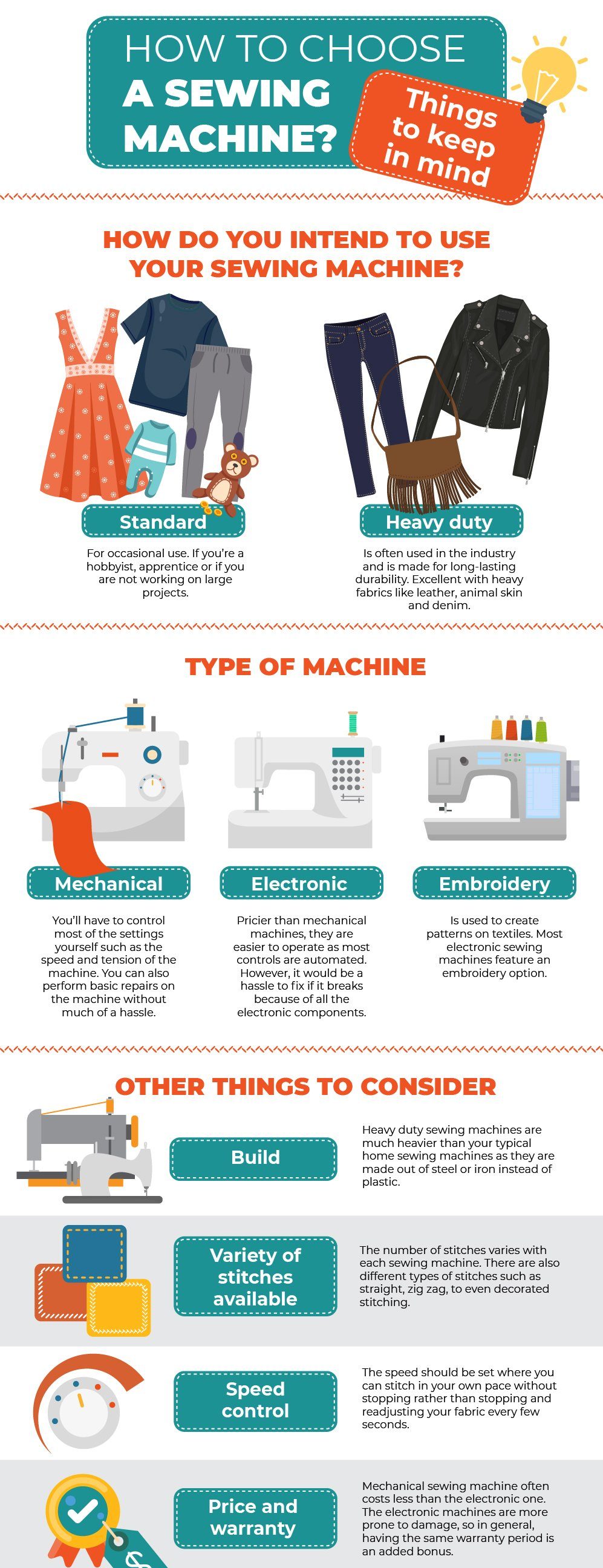 Brother sewing machine comparison chart