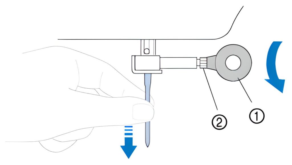 How To Change The Needle on a Brother Sewing Machine 