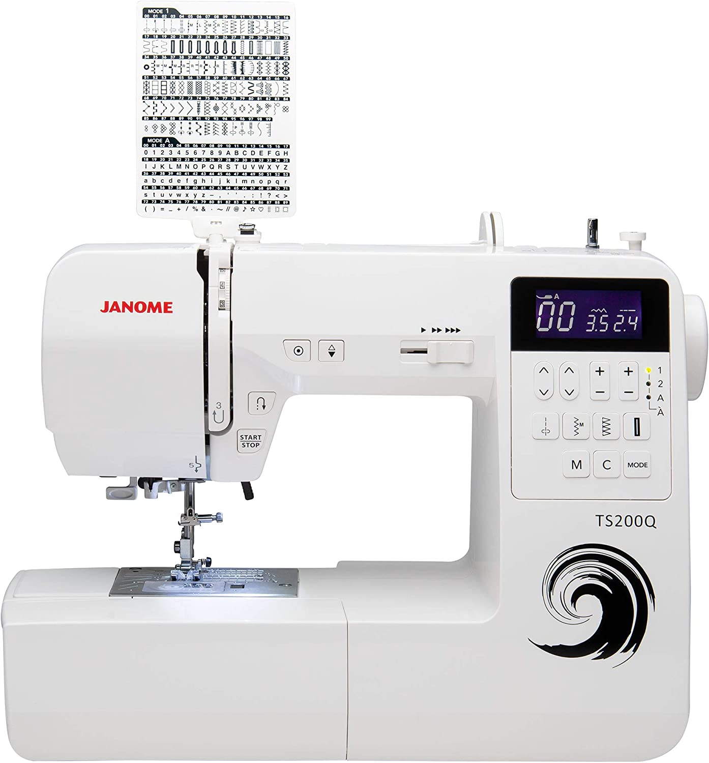 Janome ts200q - choiсe of this year