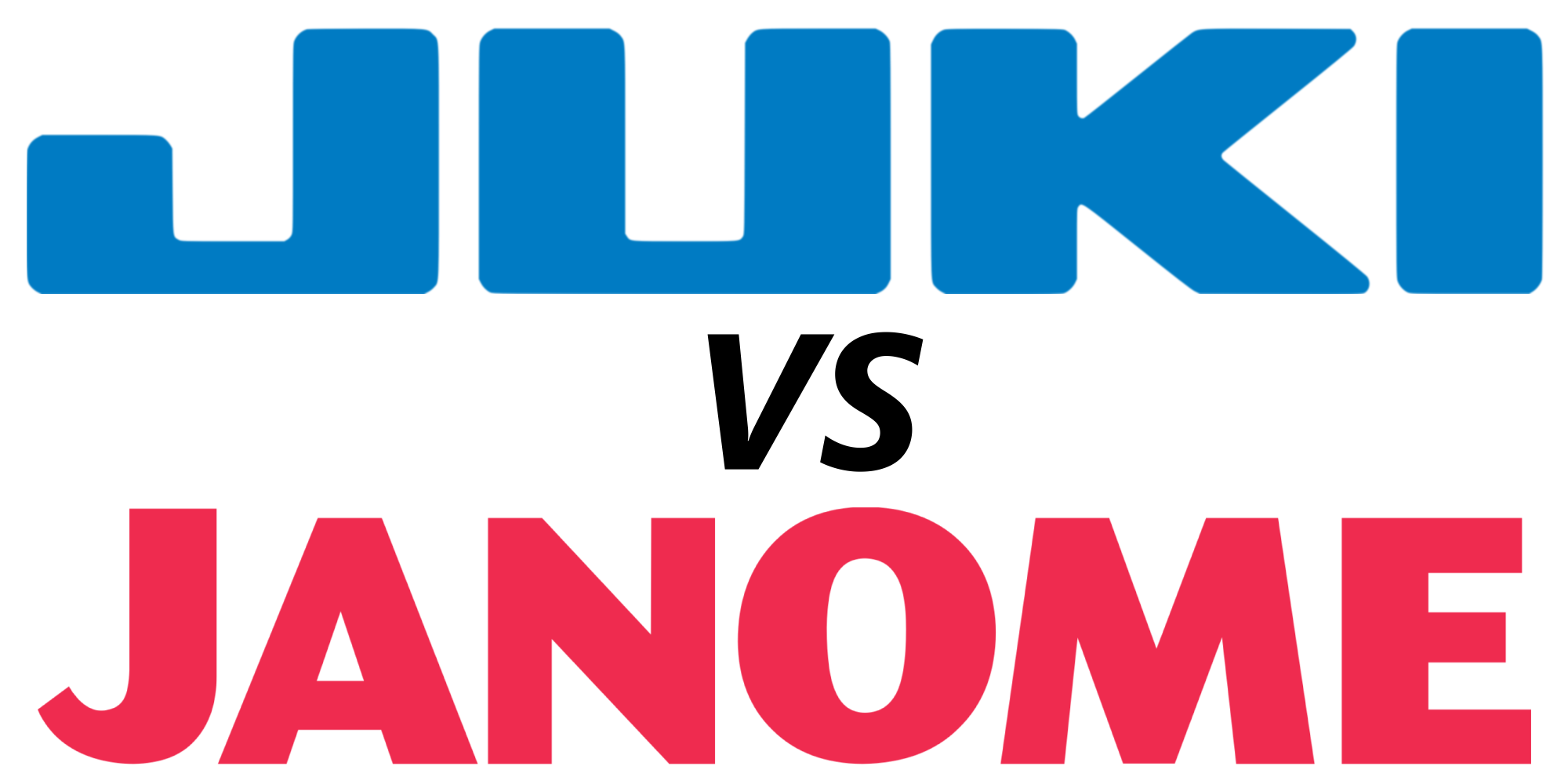 Juki VS Janome - Sewing Machines Comparative Characteristics