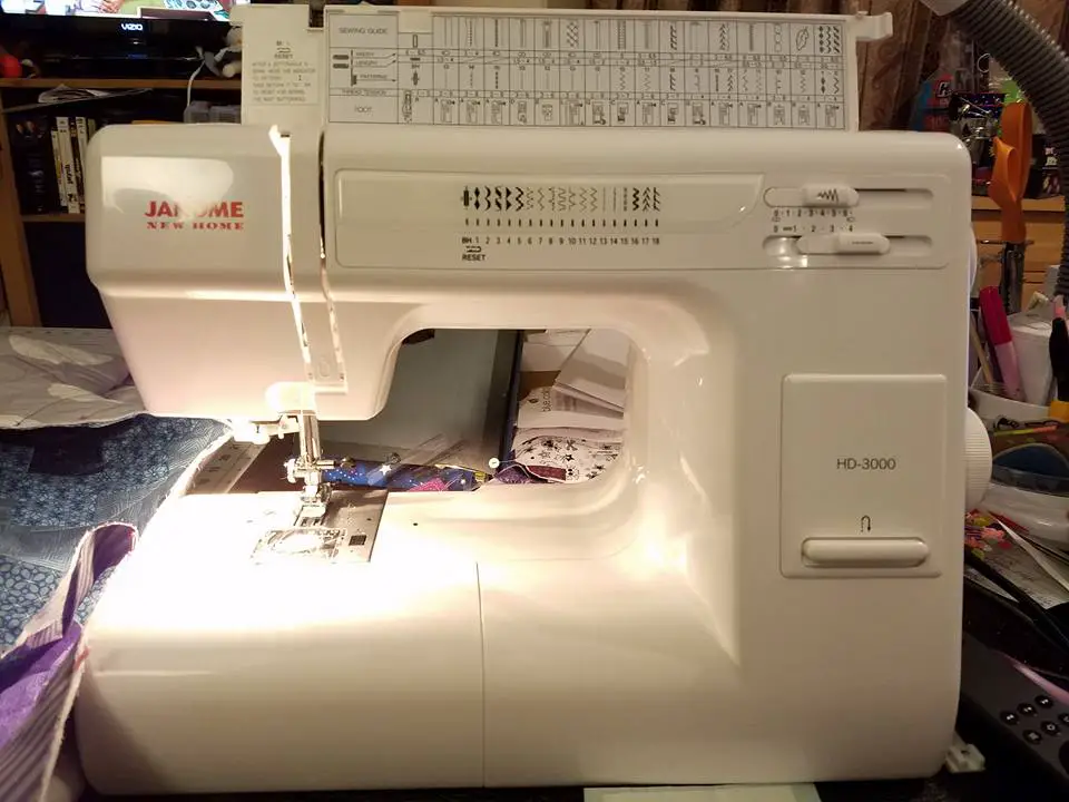 janome hd 3000 troubleshooting