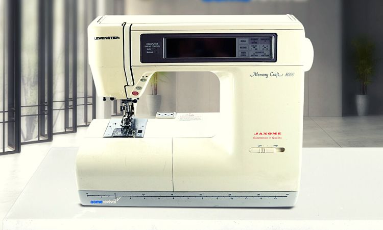 janome memory craft 6600 tension problems