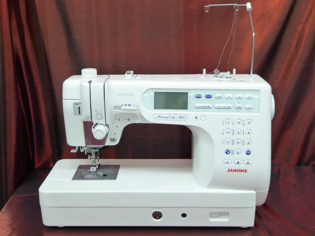 janome memory craft 6600 tension problems 