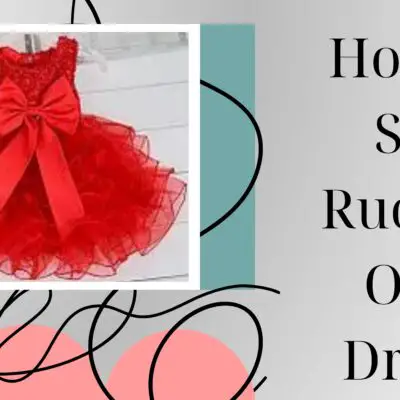 How To Sew Ruching On A Dress?